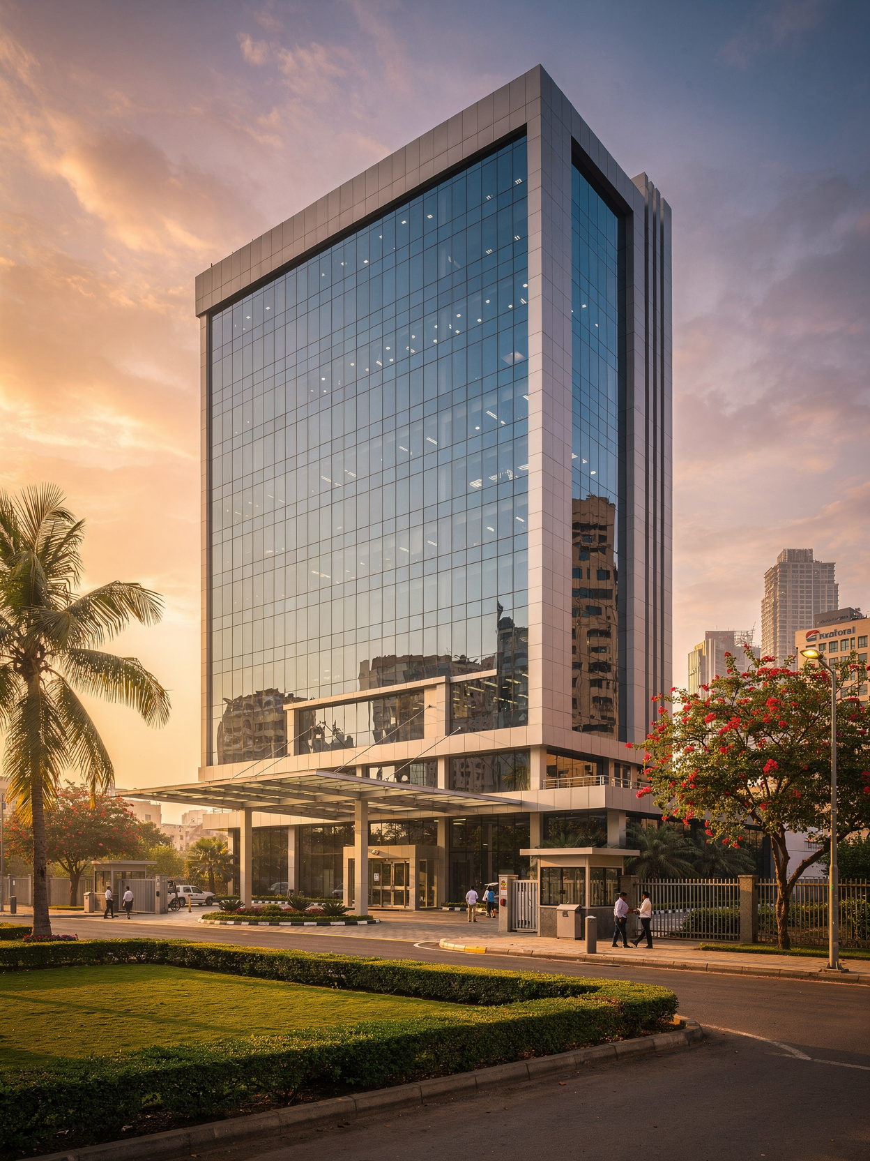 Corporate office building